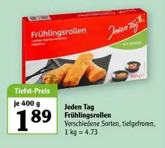 Globus Jeden Tag Frühlingsrollen Angebot