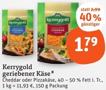 tegut Kerrygold geriebener Käse Angebot