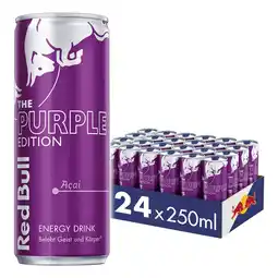 Netto Marken-Discount Red Bull Energy Drink Purple Edition Acai-Beere 0,25 Liter Dose, 24er Pack Angebot