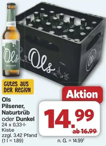 Famila Nord West Ols Pilsener, Naturtrüb oder Dunkel Angebot