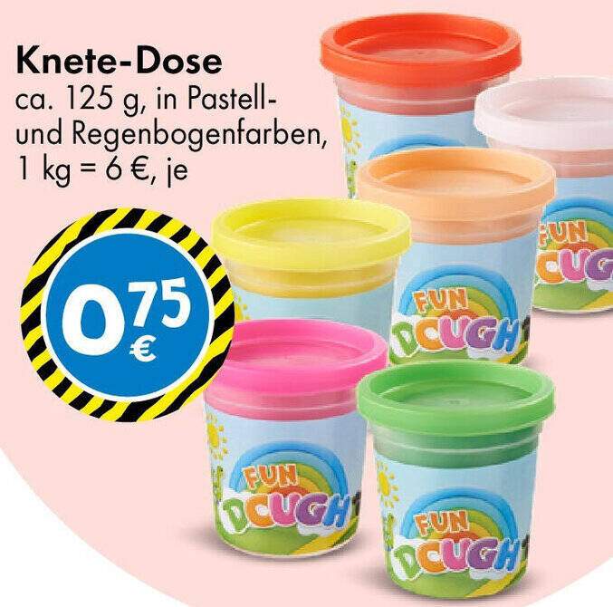 Knete-Dose Angebot bei TEDi