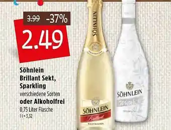 Kupsch Söhnlein Brillant Sekt, Sparkling Angebot