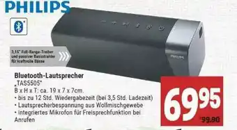 Marktkauf Philips Bluetooth Lautsprecher Tas5505 Angebot