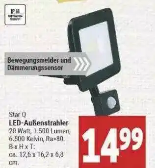 Marktkauf Starq Led-außenstrahler Angebot