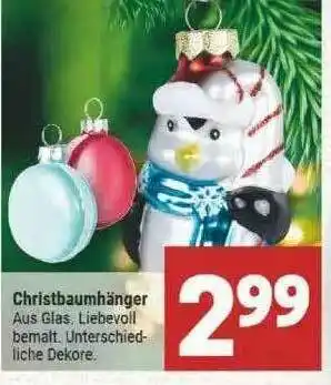 Marktkauf Christbaumhänger Angebot