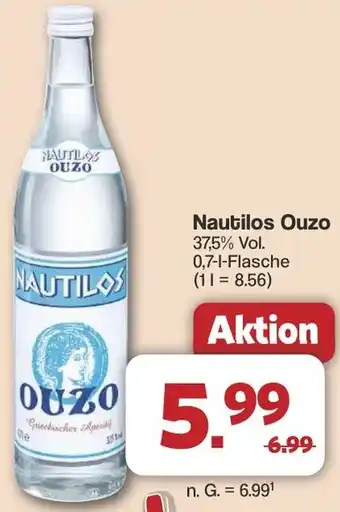 Famila Nord West Nautilos Ouzo Angebot