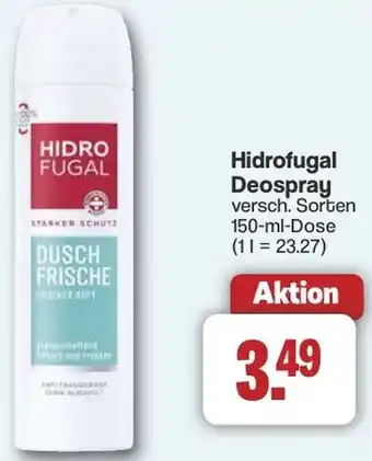 Famila Nord West Hidrofugal Deospray Angebot