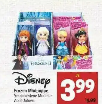 Marktkauf Disney Frozen Minipuppe Angebot