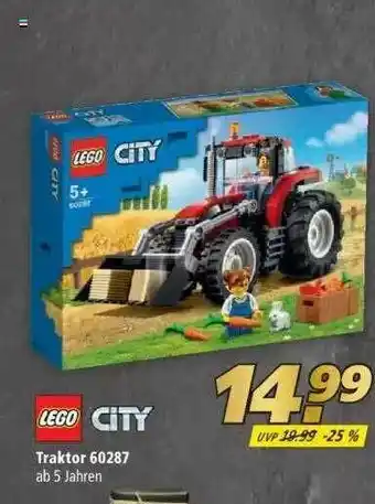 Marktkauf Lego City Traktor 60287 Angebot