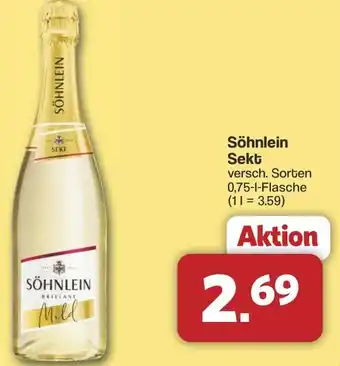 Famila Nord West Söhnlein Sekt Angebot