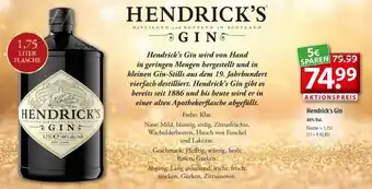 Getränkeland Hendrick's Gin 1,75L Angebot