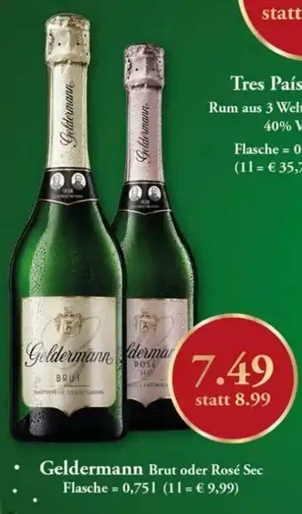 Getränkeland Geldermann Brut oder Rosé Sec 0,75L Angebot