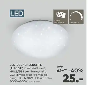 porta LED Deckenleuchte Lukida Angebot