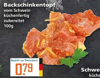 Klaas und Kock Backschinkentopf 100g Angebot