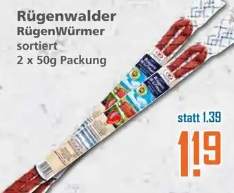 Klaas und Kock Rügenwalder RügenWürmer 2x50g Angebot