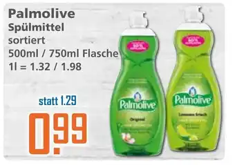 Klaas und Kock Palmolive Spülmittel 500/750ml Angebot