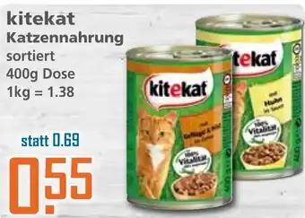 Klaas und Kock Kitekat Katzennahrung 400g Angebot