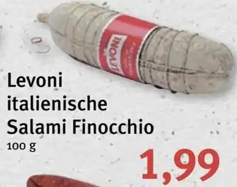 Feneberg Lenovi Italienische Salami Finocchio 100g Angebot