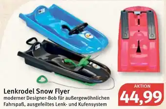 Feneberg Lenkrodel Snow Flyer Angebot