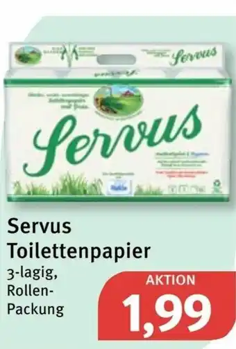 Feneberg Servus Toilettenpapier Angebot