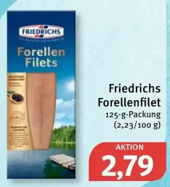 Feneberg Friedrichs Forellenfilet 125g Angebot