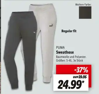 Lidl Puma sweathose Angebot