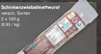 Netto Marken-Discount Schinkenzwiebelmettwurst Angebot