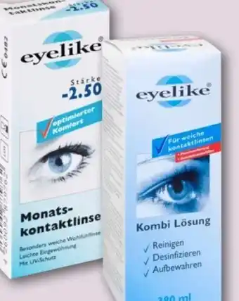 REWE Center Eyelike Monatskontaktlinsen Angebot