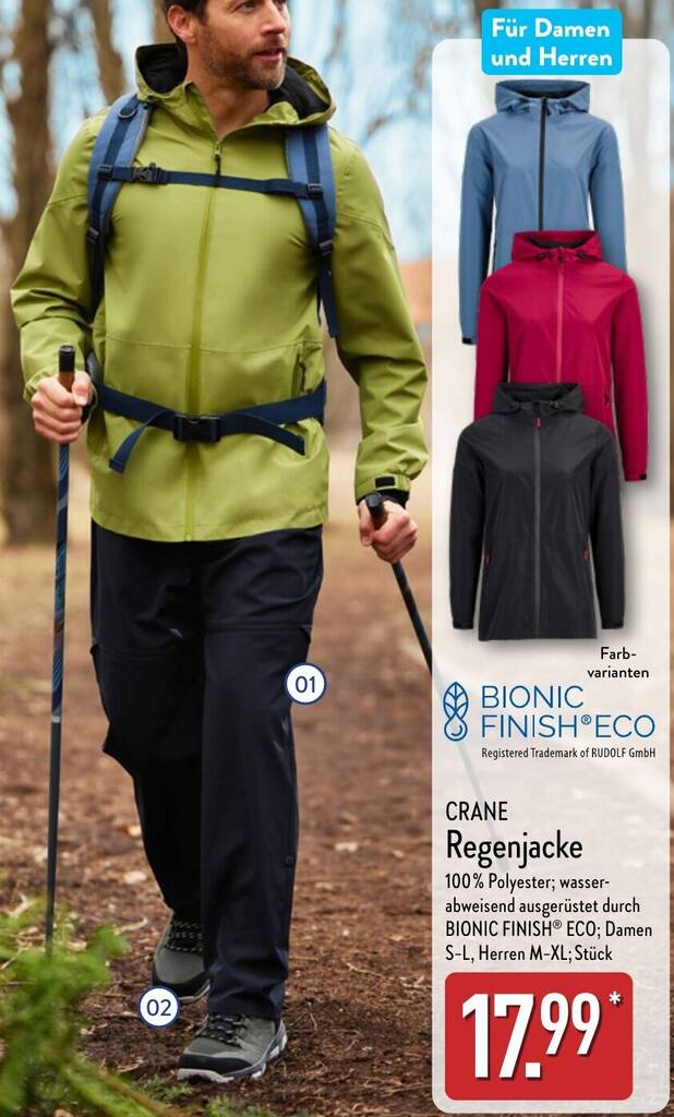 Elegantes Aldi Regenjacke 2022 Bilder
