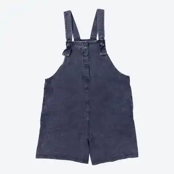 NKD Kinder-Mädchen-Latzshorts mit Jeanswaschung Angebot
