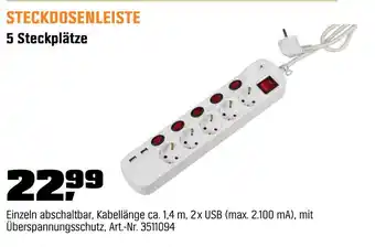 OBI Steckdosenleiste Angebot