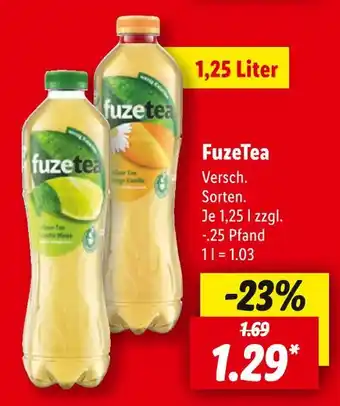 Lidl Fuzetea fuzetea Angebot