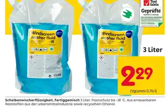 Rusta Scheibenwischerflüssigkeit Angebot
