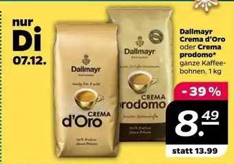 NETTO Dallmayr crema d’oro oder crema prodomo Angebot