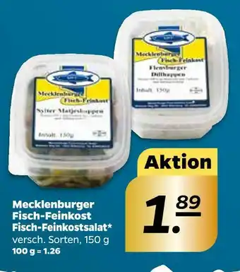 NETTO Mecklenburger fisch-feinkost fisch-feinkostsalat Angebot