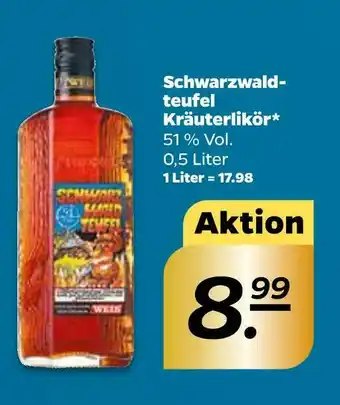 NETTO Schwarzwaldteufel kräuterlikör Angebot