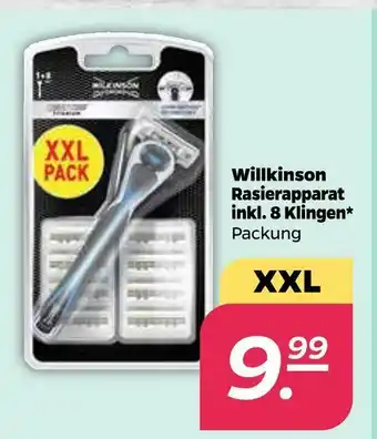 NETTO Willkinson rasierapparat Angebot