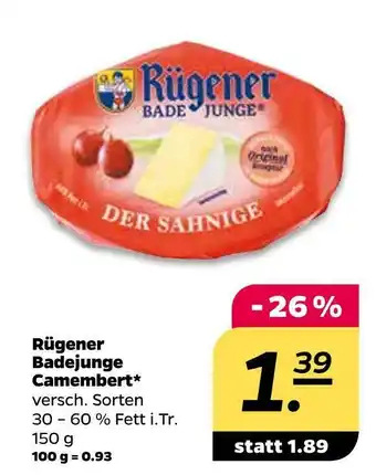 NETTO Rügener badejunge camembert Angebot