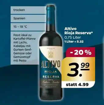 NETTO Altivo rioja reserva Angebot