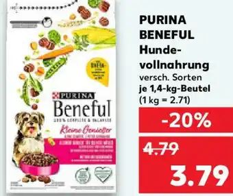 Kaufland PURINA BENEFUL Hundevollnahrung Angebot