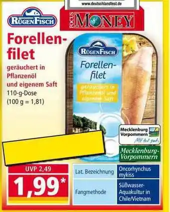 Norma Forellenfilets Angebot