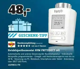 Conrad Heizkörperthermostat Avm Fritz!dect 301 Angebot