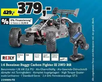 Conrad Reely 1:6 Benziner Buggy Carbon Fighter Lll 2wd Rtr Angebot