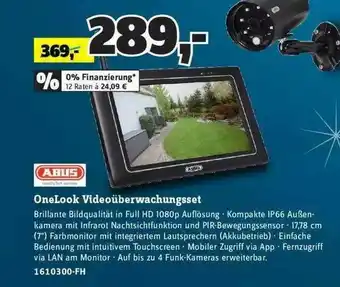 Conrad Abus Onelook Videoröuberwachunggset Angebot