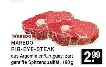 Edeka Zurheide Maredo Rib-eye-steak Angebot