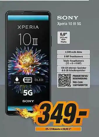 Expert Bening Sony Xperia 10 III 5g Angebot