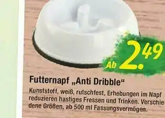 Floraland Futternapf „anti Dribble“ Angebot