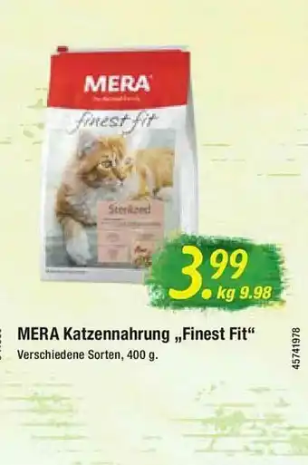 Floraland Mera Katzennahrung „finest Fit“ Angebot