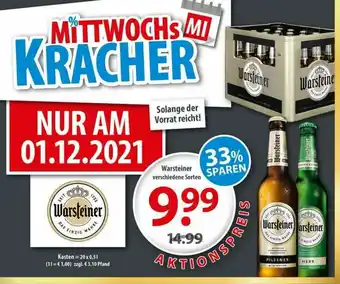 Getränkeland Warsteiner Angebot