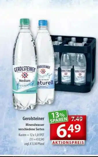 Getränkeland Gerolsteiner Angebot